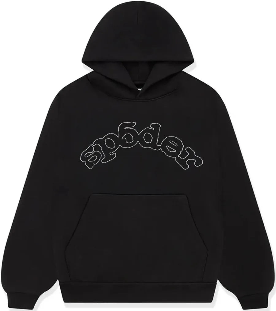 Black Sp5der OG Logo Hoodie