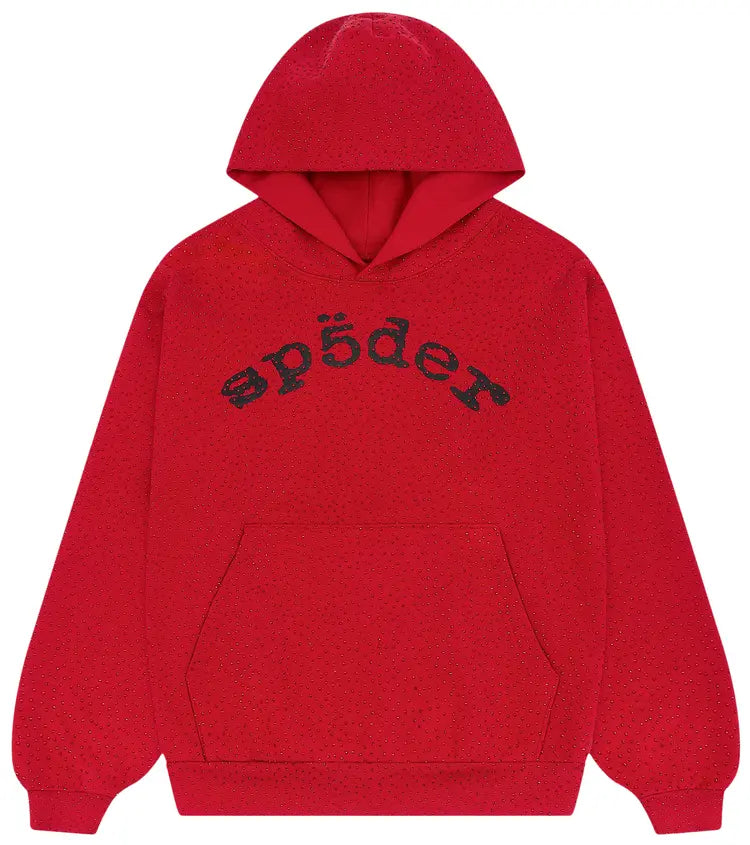 Red VVS Sp5der hoodie